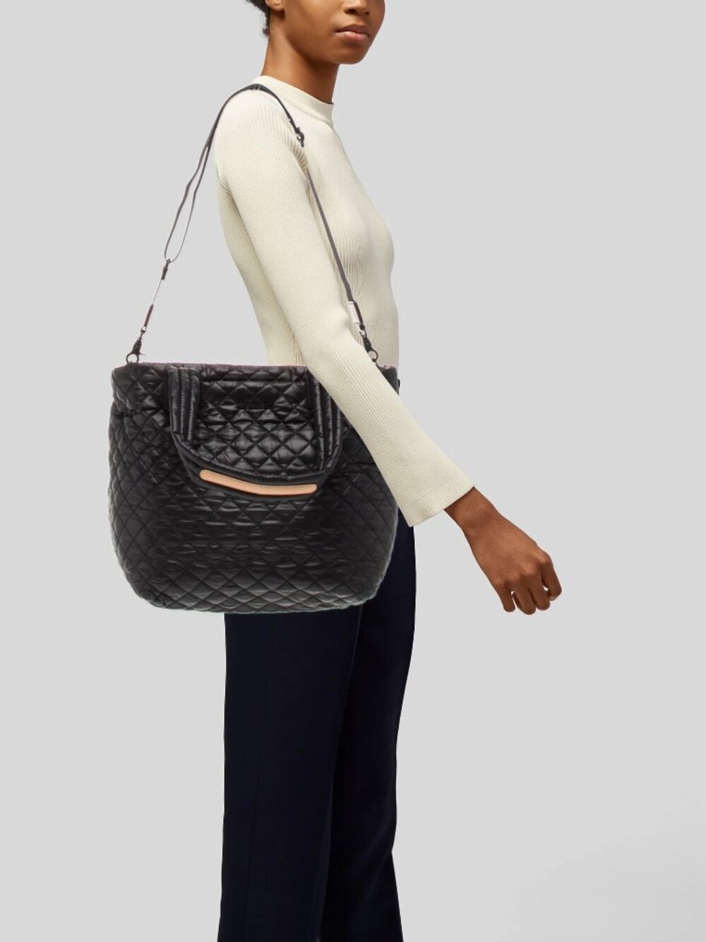 MZ Wallace Medium Metro Tote Deluxe - Magnet NWT